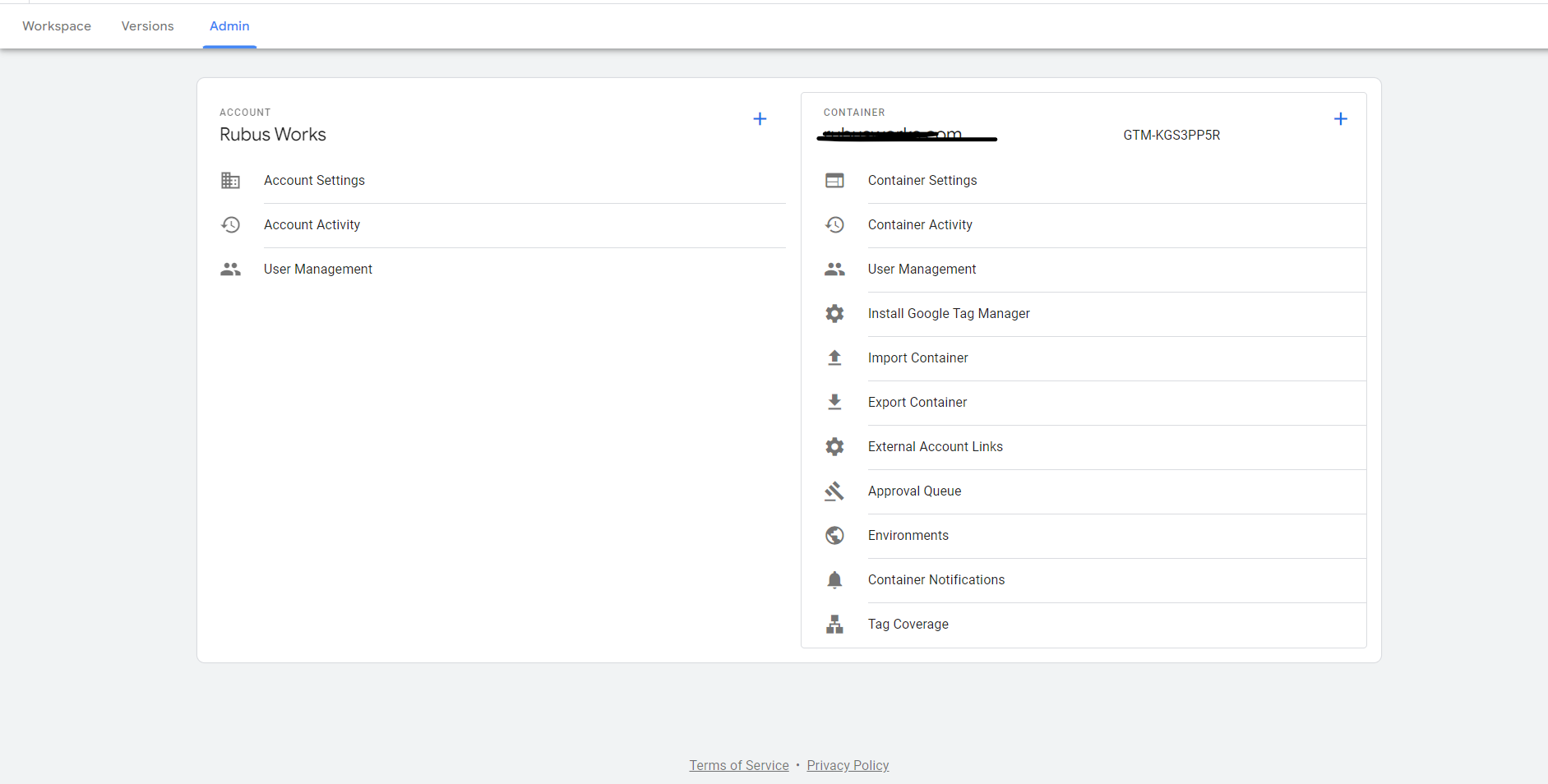 Where can I find the Google Tag Manager code?