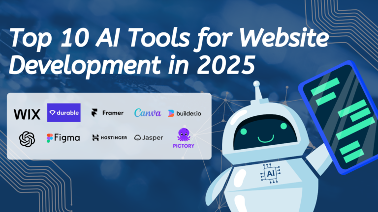 Top 10 AI Tools for Website Development in 2025